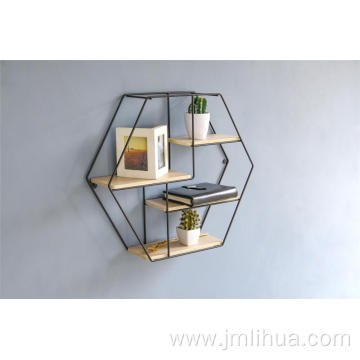 wall mounted wire shelf multifunction